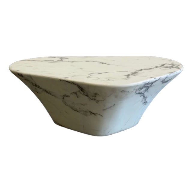 Faux Marble Coffee Table For Sale