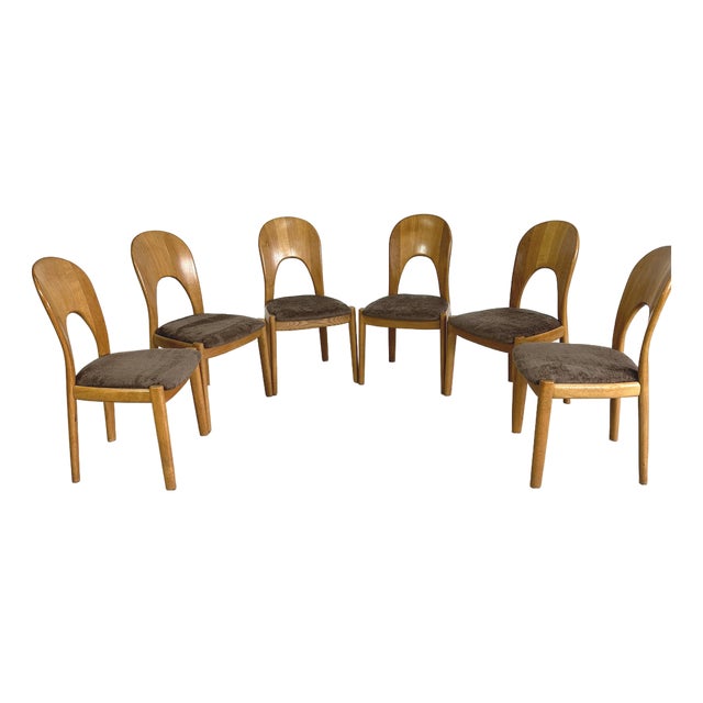 Danish Dining Chairs by Niels Koefoed – Set of 6 For Sale