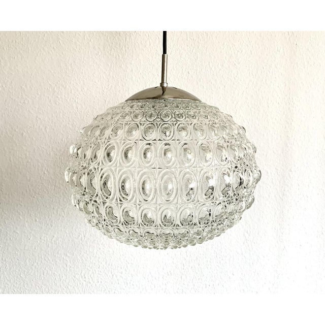 Bubble Glass Pendant Lamp, 1970s For Sale - Image 10 of 10