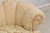 Century Channel Back Upholstered Damask Sofa For Sale - Image 11 of 17