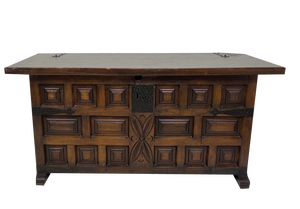 Spanish Baroque Style Blanket Chest, 1950s