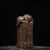 Asian Late 19th Century Gilt Bronze Mythical Beast Seal, Water-Absorbing Figure, 1.98kg For Sale - Image 3 of 9
