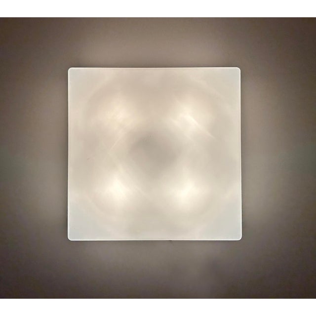 Black Vintage Glass Light from Erco, 1960s For Sale - Image 8 of 13