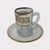 Vintage Glass Coffee Set with Gold Embellishment- 12 Pieces For Sale - Image 4 of 7