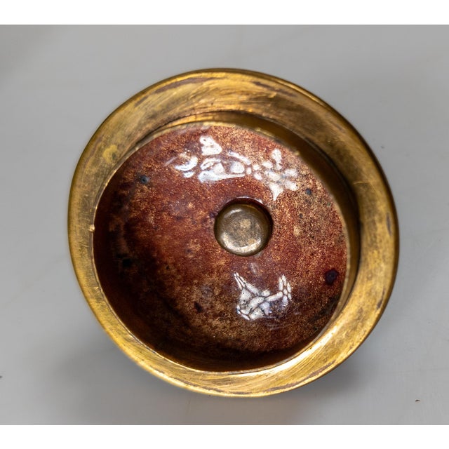 Early 20th Century Japanese Cloisonne Enamel Covered Urn Attr: Honda Yosaburo For Sale - Image 16 of 17