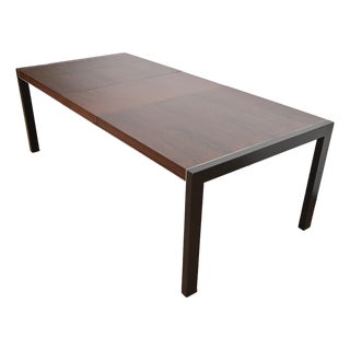 Robert Baron for Glenn of California Rosewood Parsons Extension Dining Table, Newly Refinished For Sale