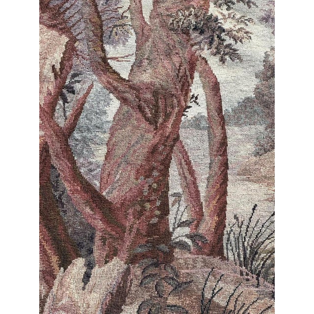 Vintage French Needlepoint Tapestry, 1950s For Sale - Image 13 of 18