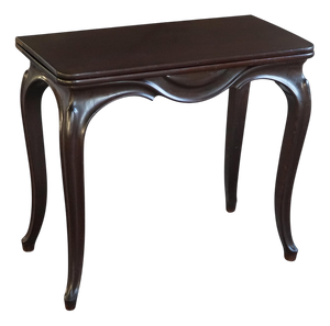 Vintage English Rococo Revival Game Table in Wood, 1920s