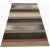 This strikingly beautiful example of a contemporary handwoven flatweave Scandinavian style kilim rug features a fun pop of...