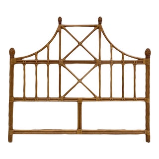 Bamboo Headboard - King Size For Sale