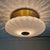 Large Mid-Century Italian Swirl Murano Glass Flush Mount, 1970s For Sale - Image 9 of 13