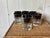Mid 20th Century Mid Century Modern Silver Fade Cocktail Glasses - Set of 7 For Sale - Image 12 of 14