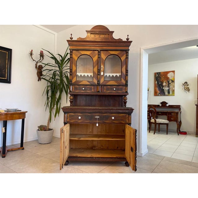 Wilhelminian Style Kitchen Buffet Cabinet For Sale - Image 4 of 14