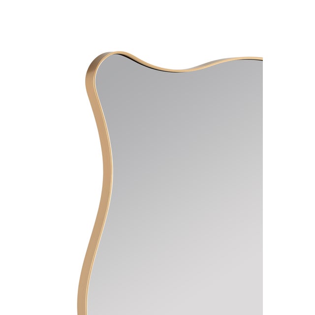 Wanda Wavy Wall Mirror For Sale - Image 4 of 5