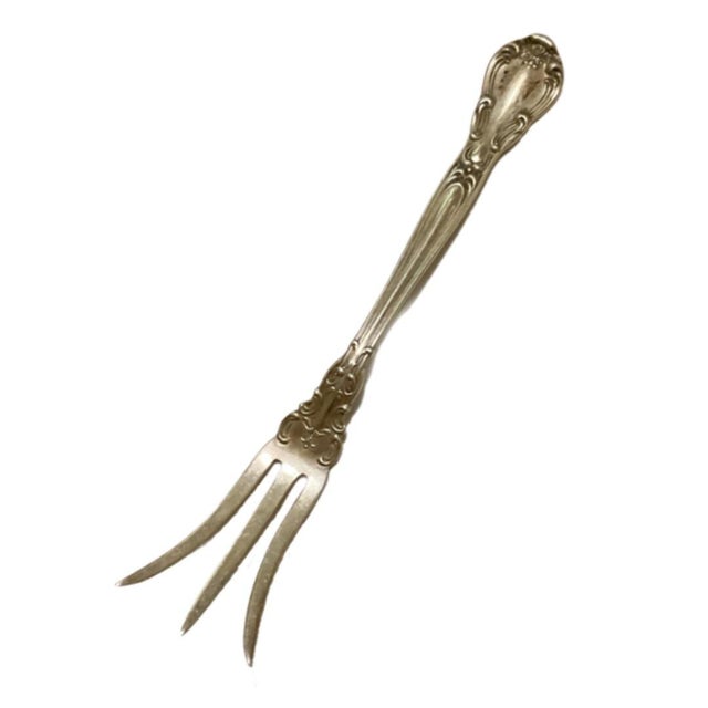 Spoons - 4" Forks - 4'½½" Marked Pat. 1895 Sterling Good vintage condition.