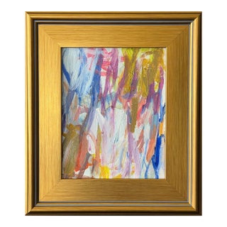 Framed Abstract Expressionist Painting For Sale