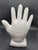 Vintage Ceramic Palmistry Hand Statue | Tattooed Fortune Teller Hand with Rose & Playing Cards | "The Hand" Ring Holder...