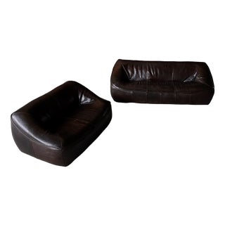 Ringo Sofa Set by Gerard Van Den Berg for Montis, the Netherlands 1970, Set of 2 For Sale
