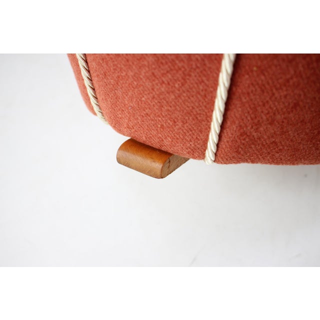 Tabouret by Jindřich Halabala, 1950s For Sale - Image 6 of 9