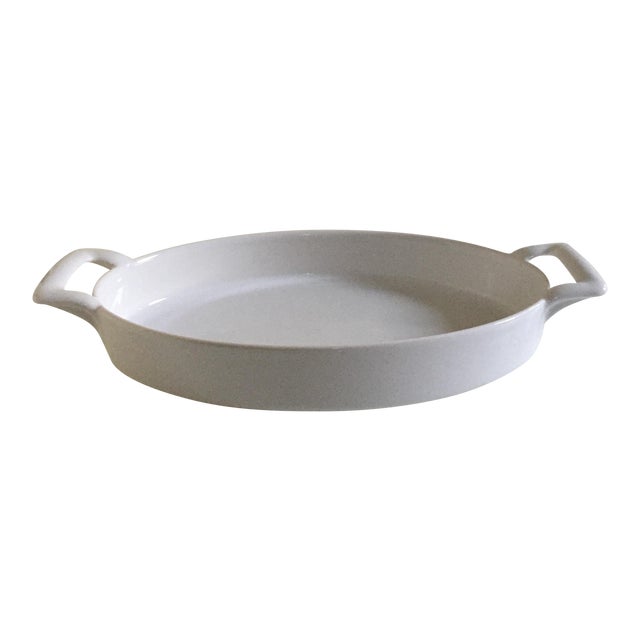 Revol Belle Cuisine Shallow Oval White Baking Dish Chairish