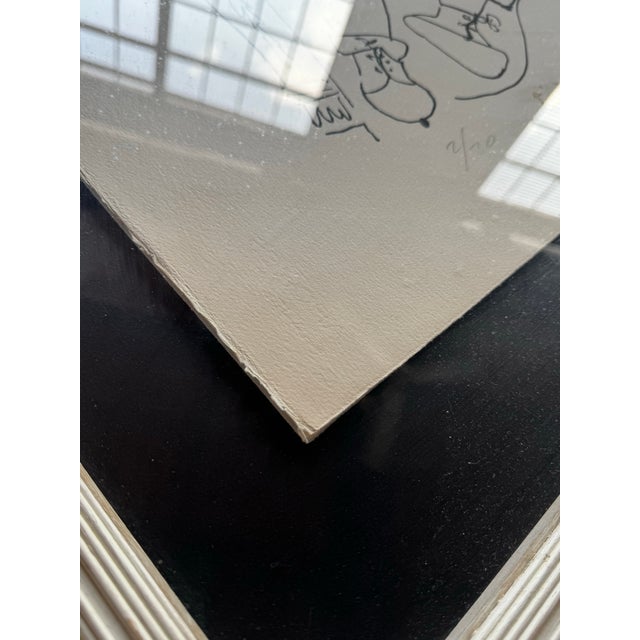 French Mid 20th Century Pablo Picasso Limited Edition Lithograph on Arches Paper, Mother & Child Composition #2/20 For Sale - Image 3 of 5