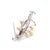 Metal 1990s Mikimoto Estate Akoya Pearl Brooch Pin Sterling Silver For Sale - Image 7 of 10