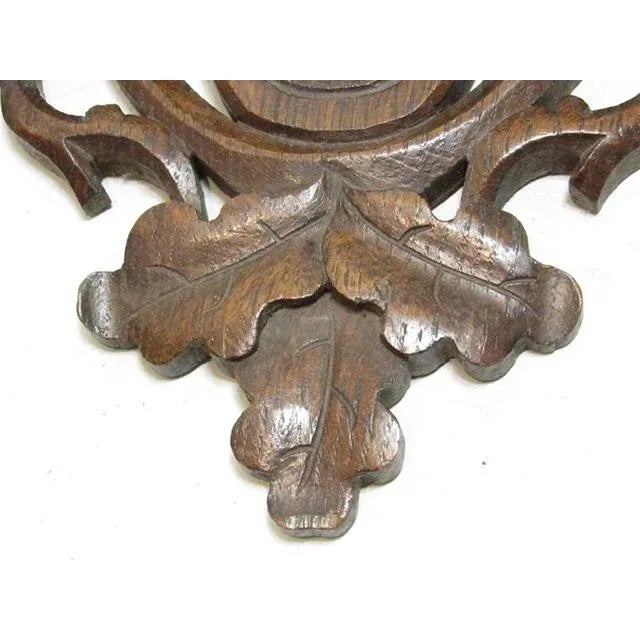 Antique Black Forest King Charles Spaniel Wall Shelf For Sale - Image 12 of 12