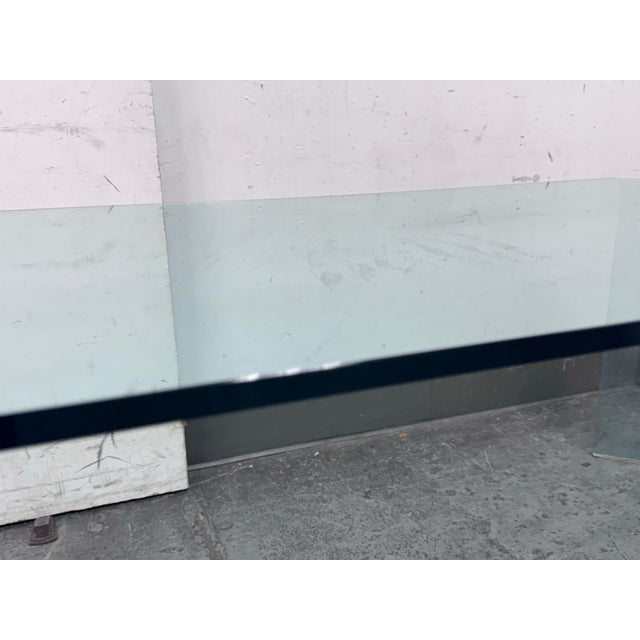 Vittorio Livi for Fiam Ragno Glass Dining Table For Sale - Image 10 of 13