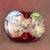 Abstract Vintage Boho Multi-Colored Art Glass Bowl After Murano For Sale - Image 3 of 6