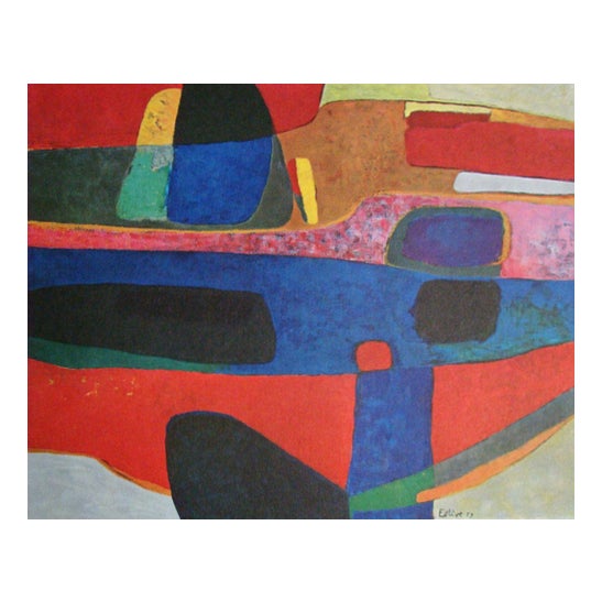 After Maurice Esteve, La Tardes, 1961, Offset Lithograph For Sale