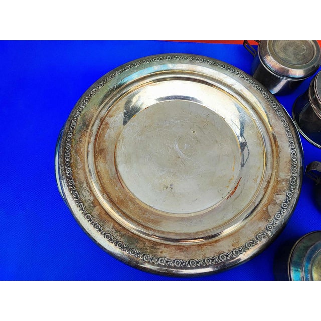 Vintage Art Deco Sugar Bowl, 1950s, Set of 5 For Sale - Image 6 of 13