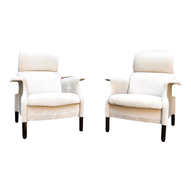 Set of Model Sanluca Lounge Chairs by Achille and Pier Giacomo Castiglioni for Gavina, 1960s For Sale