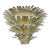 Green Venetian Smoked-Fumè and Green Palmette Murano Glass Chandelier by Simoeng for Simoeng For Sale - Image 8 of 8