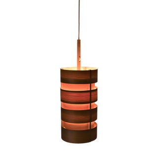 Swedish Pine Pendant Lamp by Hans-Agne Jakobsson, Ellysett A For Sale