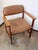 Vintage Scandinavian Armchair in Rosewood and Leather, 1960s For Sale - Image 10 of 14