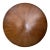 Vintage Danish Rustic / Industrial Style Wood Chestnut Round Table Top 71.5” For Sale
