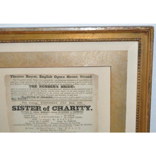Theatre Royal, English Opera House, Strand "Sisters of Charity" Flyer c.1920s For Sale - Image 5 of 8