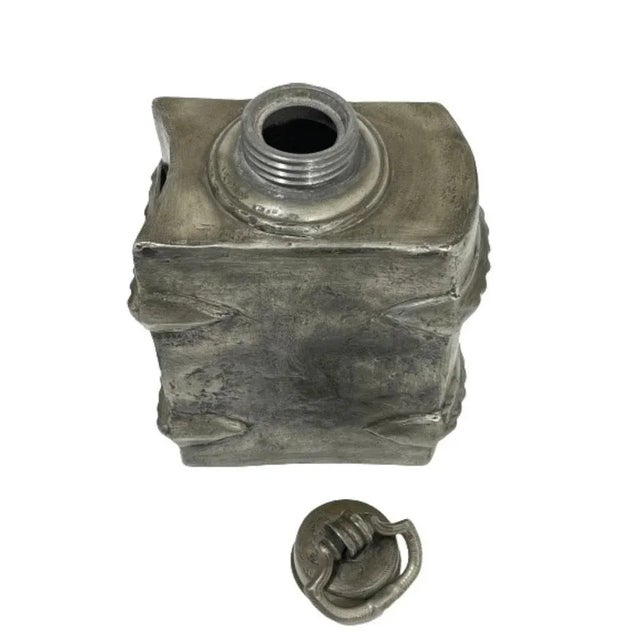 Metal German Pewter Decanter in the Shape of a Book For Sale - Image 7 of 9