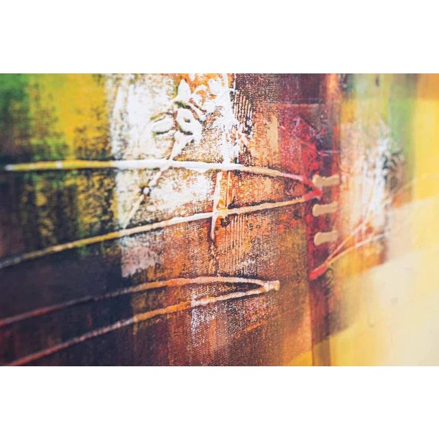 Abstract Composition, Acrylic on Canvas, 2000 For Sale - Image 7 of 11