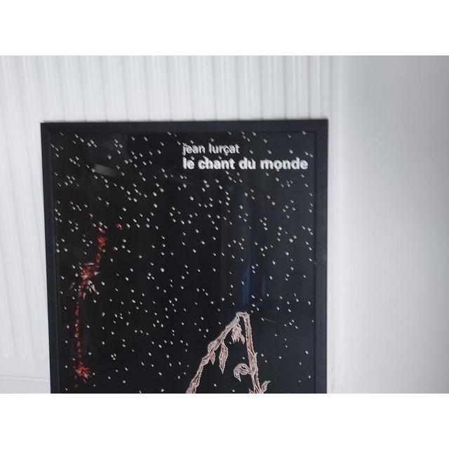 Black Framed Jean Lurçat Poster, 1970s For Sale - Image 8 of 12