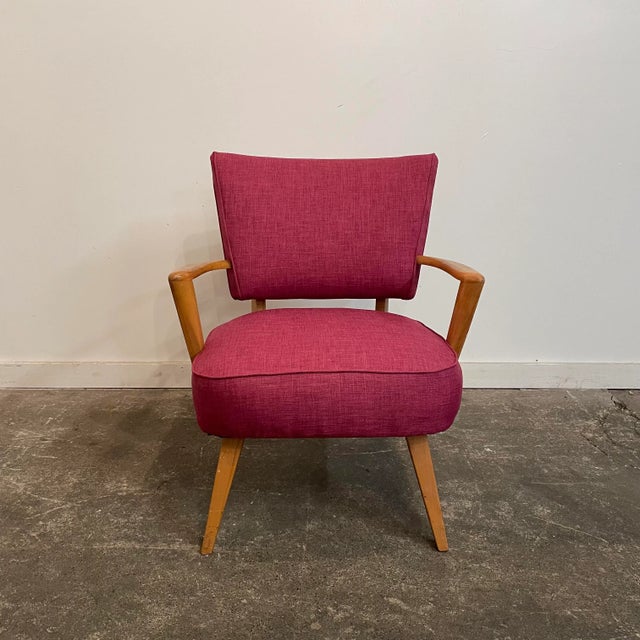 Mid-Century Modern Heywood Wakefield Attributed Armchair For Sale - Image 4 of 10