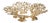 Maris Polished Brass Candleholder by Maeve For Sale