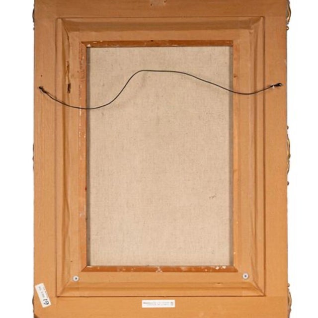 1960’s William Weintraub Portrait Oil Painting of Painting For Sale - Image 4 of 4