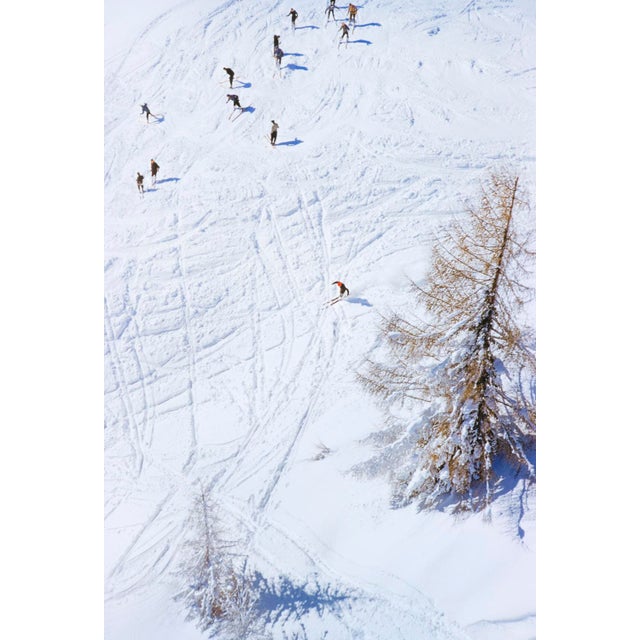 A Group Of Skiers On The Piste by Toni Frissell A group of skiers on the piste at the St. Anton ski resort, Austria, 1955....