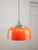 Space Age Orange Pendant Lamp from Guzzini, 1960s For Sale - Image 5 of 15