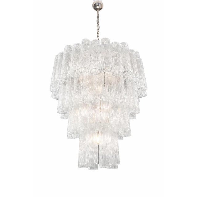 Italian Chandelier in Murano Glass, 1990 For Sale - Image 11 of 12