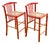 Set of Vintage Stools in Wood and Vienna Straw, 1970s For Sale