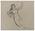 Pierre Georges Jeanniot, Woman, Charcoal Drawing, Early 20th-Century For Sale