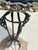 Antique Iron and Marble Outdoor Side Table For Sale - Image 4 of 7