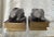 Farmhouse Rabbit Bookends-A Set For Sale - Image 3 of 7